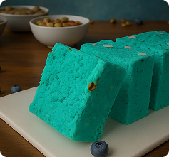 Blue Berry Malai Barfi